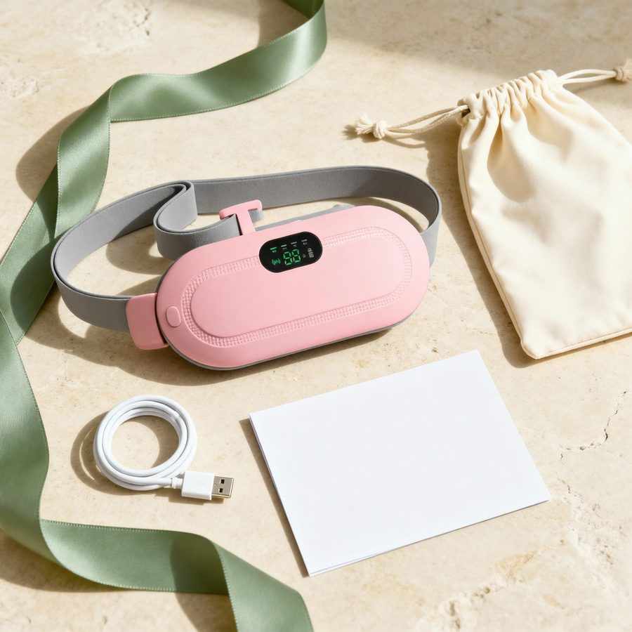 Flowcalm® massager with cable pouch and guide